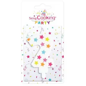 Comparateur de prix : Bougie d'anniversaire numéro 2 - Scrapcooking Party