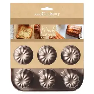 Scrapcooking Moule À Cannelé Scrapcooking À Cannelés Antiadhésif pas cher