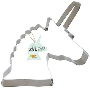 Découpoir - SCRAPCOOKING - Licorne - Inox - XXL - Argenté pas cher