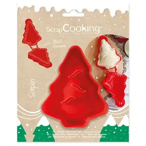 Comparateur de prix : Moule chausson sapin de Noël Scrapcooking