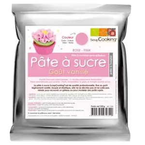 Comparateur de prix : Pâte à sucre parfumée à la vanille, ScrapCooking (Vert pastel)