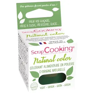 Comparateur de prix : SCRAPCOOKING - Colorant alimentaire naturel vert
