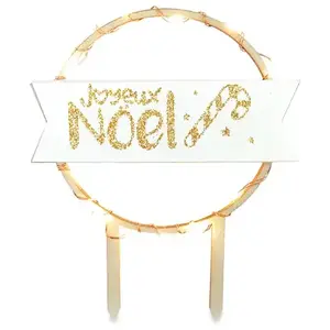 Scrapcooking Cake topper LED - Joyeux Noël