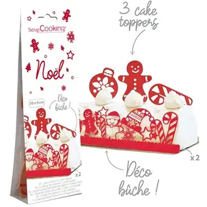 Comparateur de prix : Kit de décorations - SCRAPCOOKING - Forêt enchantée - Papier - Rouge - Multicolore