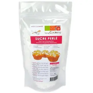 Comparateur de prix : SCRAPCOOKING Sucre perlé - Le sachet de 300 g