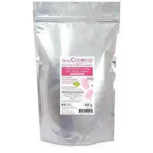 Comparateur de prix : SCRAP COOKING Préparation Sucrée Barbe à Papa Rose Arôme Barbe à Papa, 400 g