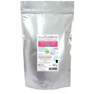 Préparation pour barbe à papa bleue 400 g - ScrapCooking pas cher
