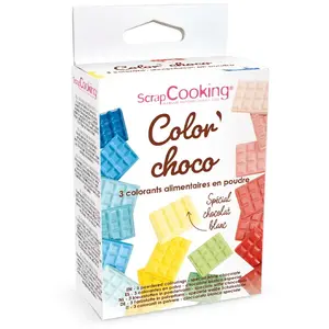 Youdoit 3 colorants liposolubles - spécial chocolat bla... pas cher