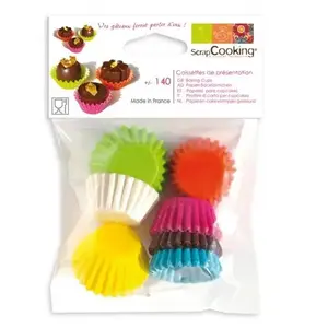 Comparateur de prix : ScrapCooking® Moule papier décoratif - Minis caissettes papier