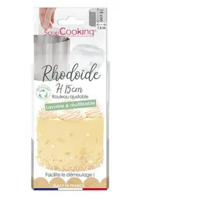 Comparateur de prix : Ruban Rhodoïde réutilisable 1,5 m x 15 cm