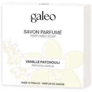 Galeo - Savon vanille patchouli 100 g unisex pas cher