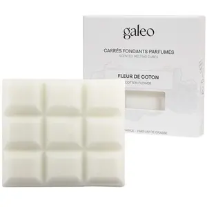 Galeo - Carrés fondants parfumés fleur de coton Diffuseurs et parfums ...Vendu parnocibe