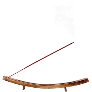 Galeo - Support encens bâton pirogue bois Diffuseurs et parfums d'intérieur 1 pieces unisex