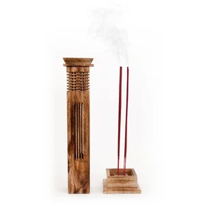 Galeo - Support encens bâton colonne bois Diffuseurs et parfums d'intérieur 1 pieces unisex pas cher
