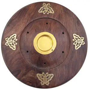 Galeo - Support encens bois Papillon Diffuseurs et parfums d'intérieur...Vendu parnocibe