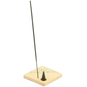 Galeo - Support encens carré bois Diffuseurs et parfums d'intérieur 1 ...Vendu parnocibe