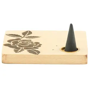Galeo - Support encens carré fleurs Diffuseurs et parfums d'intérieur ...Vendu parnocibe