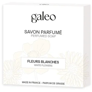 Galeo - Savon fleurs blanches 100 g unisex pas cher