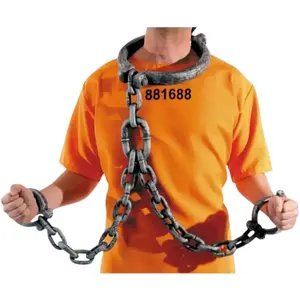 CHAINE HALLOWEEN PRISONNIER pas cher