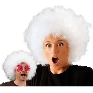 RueDeLaFete Perruque Chicco blanche pas cher