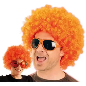 Perruque - Chicco - Afro Mixte Orange - Pour Enfant à partir de 14 ans pas cher