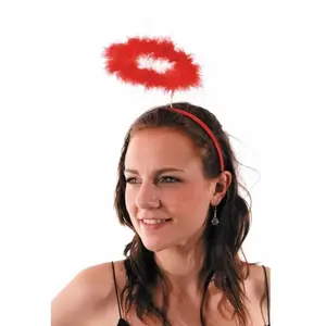 Comparateur de prix : Auréole d'ange rouge (serre-tête)