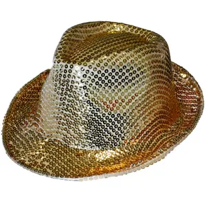 Comparateur de prix : Borsalino Disco à Paillettes Or