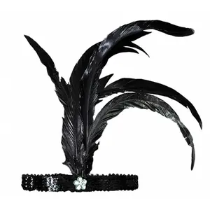 RueDeLaFete Bandeau Charleston noir FETE-8650902