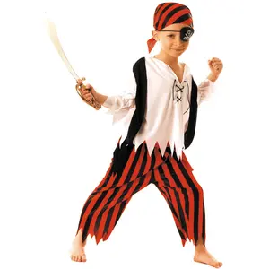 PartyPro Costume Moussaillon Pirate - 7/9 ans pas cher