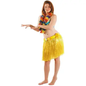 Comparateur de prix : Jupe Hawaï jaune 45 cm