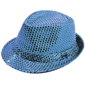 Comparateur de prix : Chapeau borsalino sequin bleu turquoise