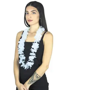 Comparateur de prix : Collier Hawai blanc