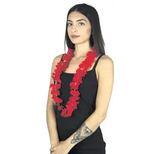 Comparateur de prix : Collier Hawai rouge
