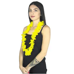 Comparateur de prix : Collier Hawai jaune