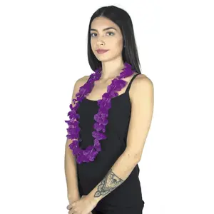 Comparateur de prix : Collier Hawai violet
