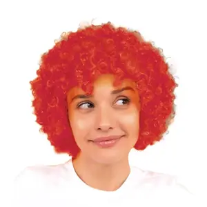 RueDeLaFete Perruque POP rouge pas cher
