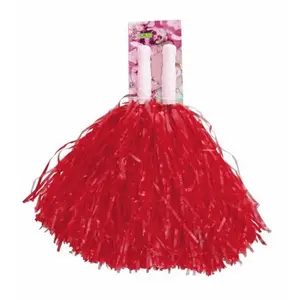 Lot de 2 Pompons éCO (par 2), Rouge 40114031PPRO