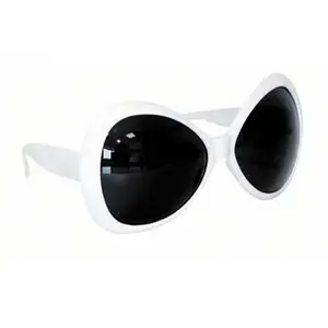 RueDeLaFete Lunettes DIVA blanches pas cher