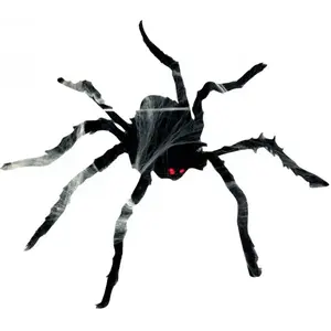 Comparateur de prix : ARAIGNÉE ANIMÉE 80CM - DECORATION DE FETE HALLOWEEN