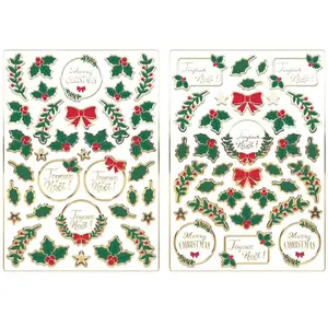70 STICKERS HOUX DE NOËL