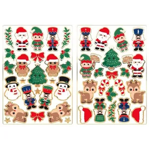Lot de 10 stickers sweety christmas pas cher
