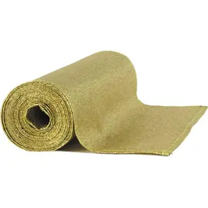 RueDeLaFete Chemin de table pailleté Or 30 cm x 3 mètres pas cher