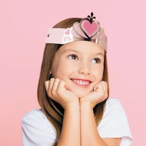 PartyPro Diademe Doree De Princesse pas cher