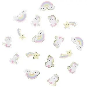 RueDeLaFete Sachet de 10g de confettis bébé licorne pas cher