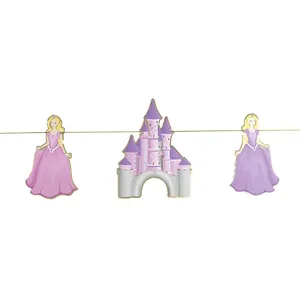 Tim&Puce Guirlande a motifs princesse 3M pas cher