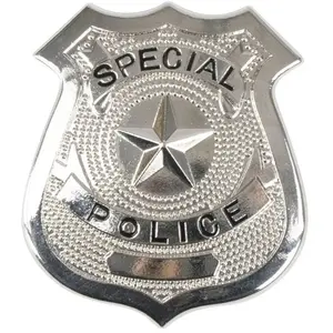 Comparateur de prix : Party Pro 90879, Badge Police en métal argenté (Broche)