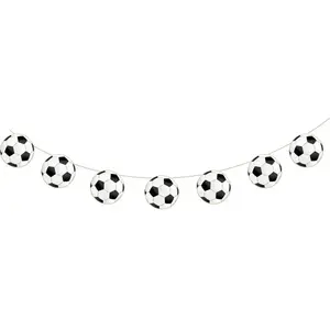 RueDeLaFete Guirlande Foot 3 mètres pas cher
