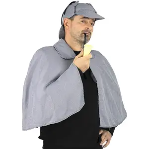 RueDeLaFete Set vêtements Détective adulte pas cher