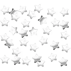 RueDeLaFete Confettis de table carton étoiles Argent pas cher