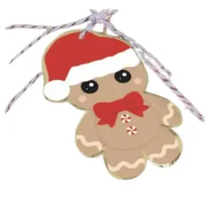 PartyPro Etiquettes cadeaux sweety Xmas x10 pas cher